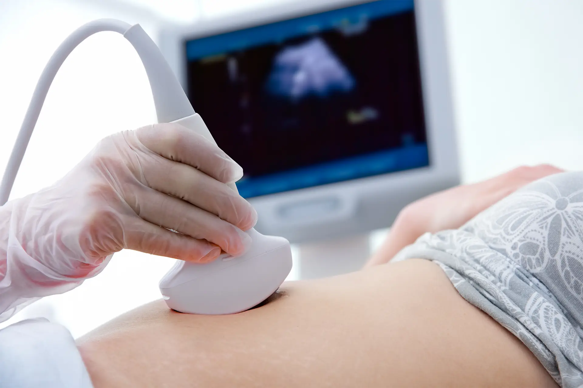 ultrasound scan for pregnancy to visualise the baby’s development